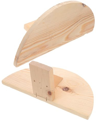 Toyvian Vogelsitzstangen Minimalistischer Ruheplatz im Vogelkäfig für Papageien und Kleine Vögel 2 Stück Leicht zu Reinigen Trainingshilfe