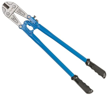 HÖGERT TECHNIK - Bolzenschneider Stangenschere 600mm - Professionelle Kompakt Bolzenschere - Extra gehärtete Schnittkanten – Hochwertiger Chrom-Molybdän-Stahl