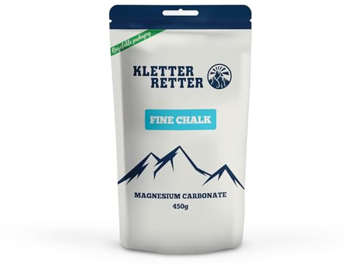 KletterRetter 450g Magnesia für Kletterer - Spar-Preis pro 100g!