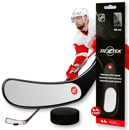 Rezztek Eishockey Schläger Tape Alternative - Hockeyschläger Griffband, Leistungsstarker Griff - für EIS- & Straßenhockeyschläger - Verwendet von NHL Spielern