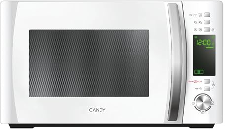 Candy 3-in-1 Mikrowelle mit Grill, (20L, 700 W Mikro, 1000 W Grillfunktion), 5-Stufen, Auftaufunktion, Drehteller, Weiß
