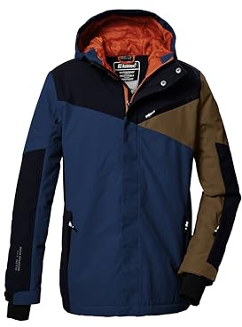 Killtec Jungen Ksw 387 Bys Ski Jckt Skijacke/Funktionsjacke mit Kapuze und Schneefang (1er Pack)