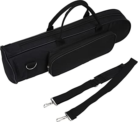 VGEBY Trompeten-Gigbag, Oxford-Stoff, weich, verstellbar, mit Schultergurt, Schwarz