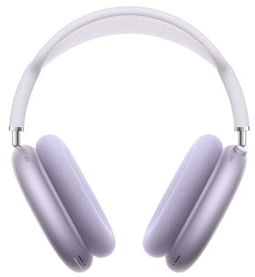 Apple AirPods Max Kabellose Kopfhörer, aktive Geräuschunterdrückung auf Pro Level, Transparenzmodus, personalisiertes 3D Audio, USB-C Ladecase, Violett