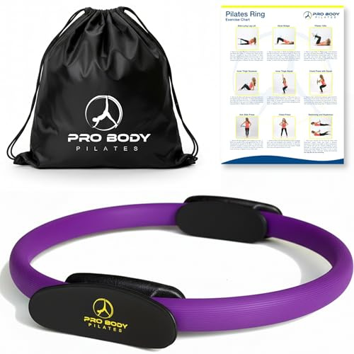 ProBody Pilates Pilates Ring - unzerbrechlich Fitness Zauberkreis lila