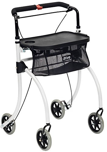 Drive Medical Roomba Innen Rollator mit Korb und Tablett