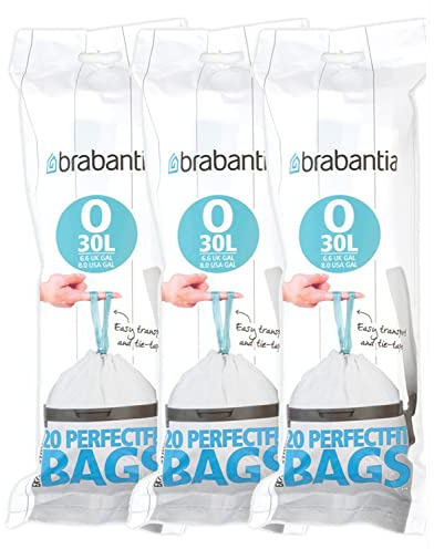 Brabantia Müllbeutel 30 Liter (O) (60 Stuck).