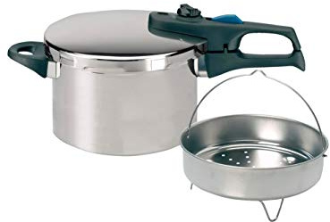 Elo 99276 Schnellkochtopf / 6 L / Edelstahl, 24 cm