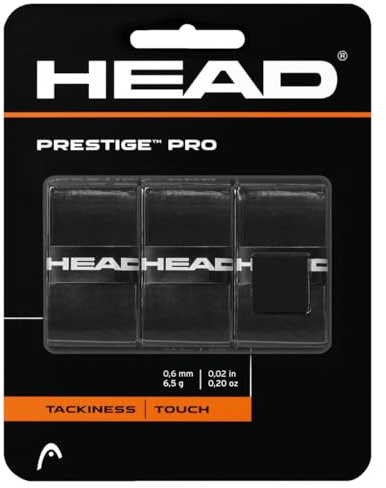 HEAD Unisex-Erwachsene Prestige Pro Griffband, Black, Einheitsgröße