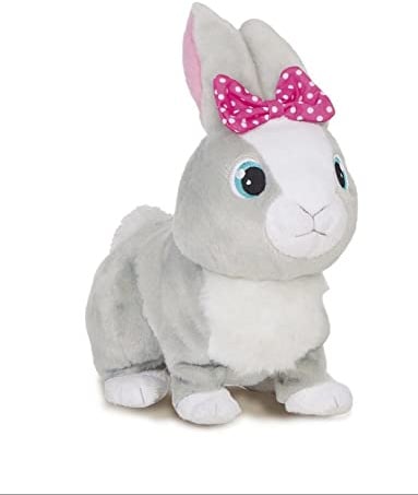 CLUB PETZ Betsy Hase | Interaktive Tierplüsch, die hoppelt und bewegt ihre Ohren, für Vielspass | Spielzeug, Plüsh für Mädchen und Jungen ab 18 Monaten