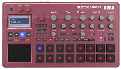 Korg - ESX2 Electribe Sampler-Produktionsstation - Rot