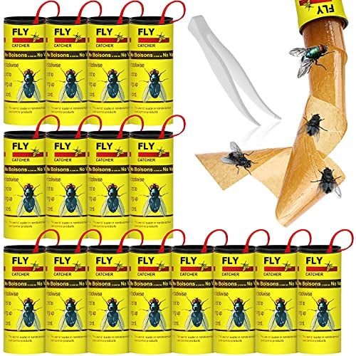 Haimist 16 Fliegenfänger, Insektenfänger,Fliegenfalle umweltfreundlich,giftfrei