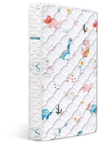 Ours à bulles Hochwertige Schaumstoff Matratze 70x140, Hochwertiger Weicher Mikrofaserstoff - Hypoallergen, 13 cm Starke Und Weiche Kindermatratze, Ungiftige Babymatratze Nach Öko-Tex Standard 100.