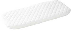 Alvi Kinderwagen-Matratze Babymatratze, Stubenwagenmatratze, schadstoffgeprüft, bequem und sicher Hygien Air - Weiß