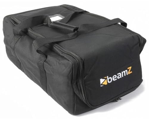 BeamZ AC-131 DJ Tasche Lichttechnik und Zubehör Case, 530 x 210 x 330 mm, Flugtasche für Lichteffekte und DJ-Equipment, Robuste Tasche mit Reißverschluss und Tragegriff, DJ Case, Stapelbar