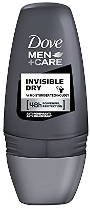 Dove Men+Care Roll on Invisible Dry, 50 ml, 3er Pack (3 x 50 ml)