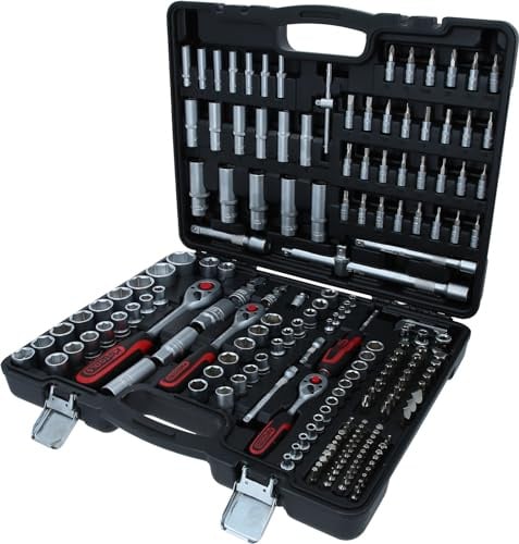 KS Tools 917.0795 1/4+3/8+1/2 Steckschlüssel-Satz, 195-tlg