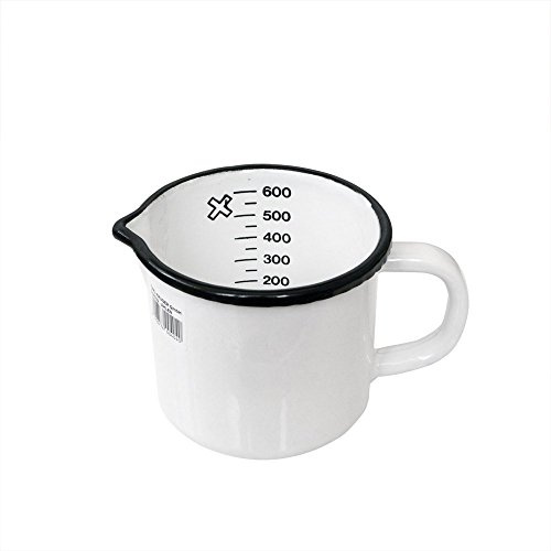 Karl Krüger 4101 Milchtopf, Stahl, 10cm, Weiß
