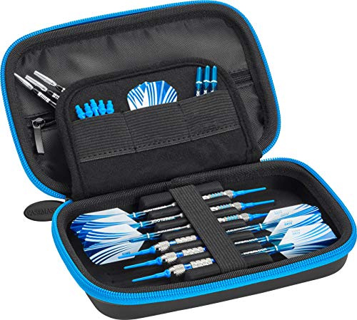 Casemaster by GLD, Sentinel Darttasche, blau, Reißverschluss, Artikelnr. 36-0602-03