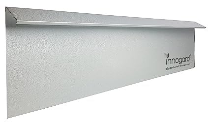 Schneckenschutz Metall Verzinkt 1m x 25cm – Schneckenzaun Schneckenabwehr Ohne Chemie – Schneckenstopp Garten Beet Hochbeet Pflanzenschutz Schneckenbarriere Schneckensperre Metall Schnecken Schutz