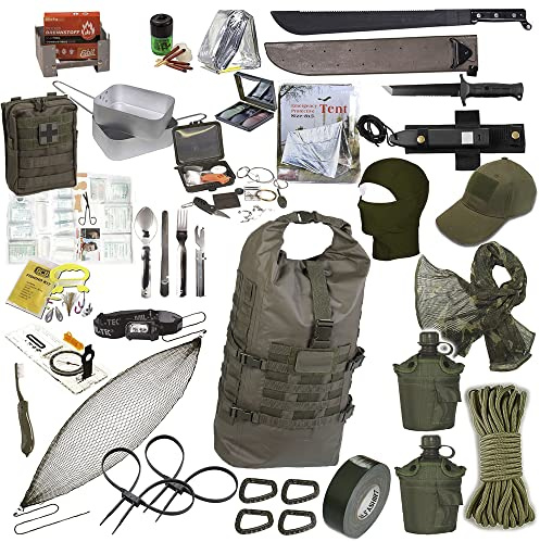 Copytec Fluchtrucksack EXTREM Prepper Rucksack Krisenvorsorge Überlebensrucksack #34043