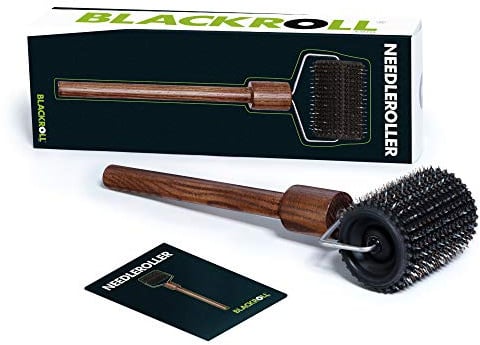 BLACKROLL® NEEDLEROLLER, Nadelroller zur Stimulation der Faszien, Massageroller mit durchblutungsfördernder Wirkung, Triggerpunkt-Massagegerät hilft bei chronischen Schmerzen