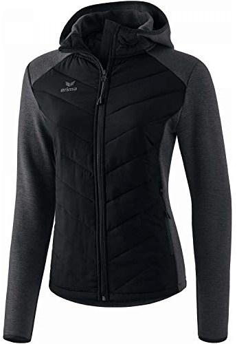 Erima Damen Steppjacke Function (2061907), schwarz, 36