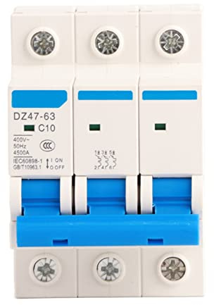 Leitungsschutzschalter 3 Polig 6A 400V AC Sicherungsautomat Schutzschalter