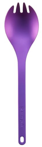 Snow Peak Titanium Spork - Leichtes Titan-Besteck für Camping & Wandern