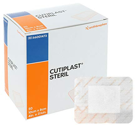CUTIPLAST steriler Wundverband 10cmx8cm, 50 St