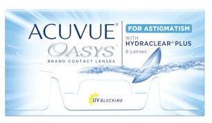 Acuvue Johnson & Johnson ACUVUE OASYS for Astigmatism Zwei-Wochenlinsen, 8.6, -9.00, 180, -0.75