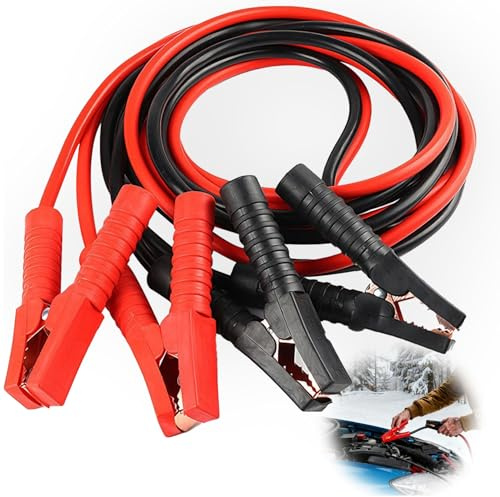 Herbst Starthilfekabel 6M 3000Amp Überbrückungskabel Auto 16mm² Starterkabel für PKW LKW