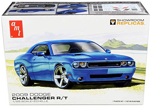 1/25 2009er Dodge Challenger R/T, Weiß, Chrom, Transparent