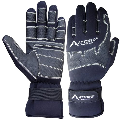 ATTONO Segelhandschuhe Winter Segeln Regatta Wassersport Handschuhe