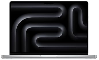 Apple 2024 MacBook Pro Laptop mit M4 Max Chip mit 14-Core CPU und 32-Core GPU: 14,2 Liquid Retina XDR Display, 36 GB gemeinsamer Arbeitsspeicher, 1 TB SSD Speicher; Silber