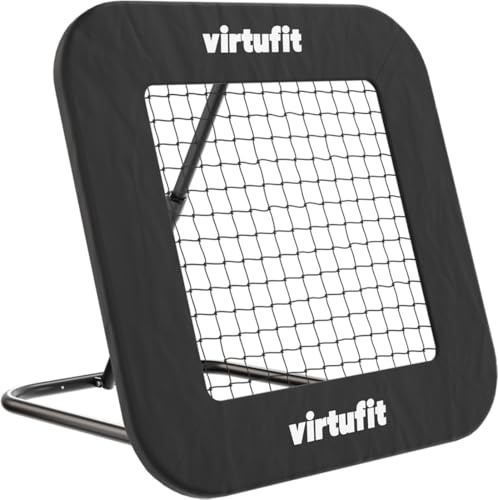 VirtuFit Fußball-Rebounder Serie – verstellbar & klappbar – ideal für Kindertraining & Technikübungen (84 x 84 cm)