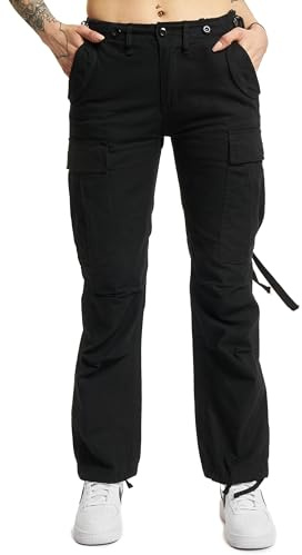 Brandit M65 Ladies Trouser Schwarz W33 | mehrere Farbvarianten, mit oder ohne Ripstop, Größen 26 bis 36