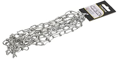 Sterling 101733 2 m Knotenkette 2,4 mm BZP KZ24L2, Hell verzinkt, 2.4mm x 2m