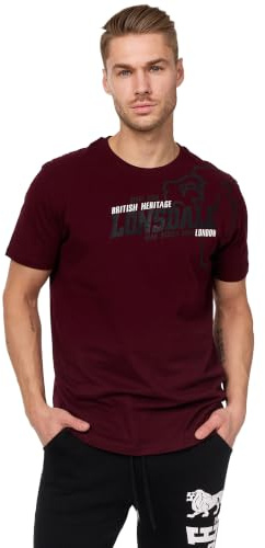 Lonsdale Herren Walkley Langarmshirt (1er Pack)