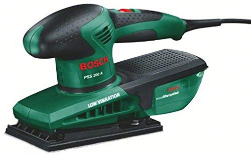 Bosch Home and Garden Schwingschleifer PSS 200 A (200 Watt, im Koffer), 3590 O+V
