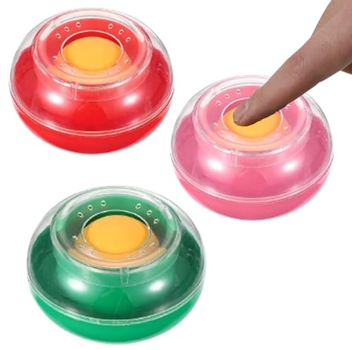 3 Stück Kugelförmiger Fingerbefeuchter, Fingerspitzenbefeuchter | Fingerbefeuchter, Effizienter Handfeuchter zum Geldzählen, Finger Runder Luftbefeuchter, Fingerkugelbefeuchter