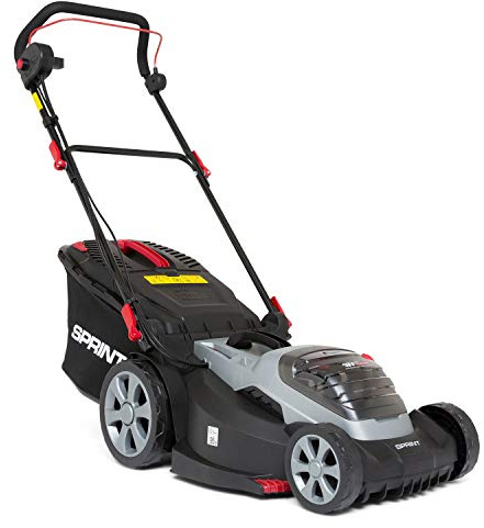 Sprint 2x18V (36V) Lithium-Ionen 44 cm Akku-Rasenmäher 440P18V, Powered by Briggs & Stratton, bis zu 640 m2, inklusive 2x 5Ah Batterie und Zweifach-Ladegerät, 5 Jahre Garantie