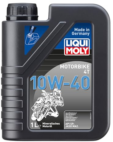LIQUI MOLY Motorbike 4T 10W-40 | 1 L | Motorrad 4-Takt-Öl | Art.-Nr.: 3044