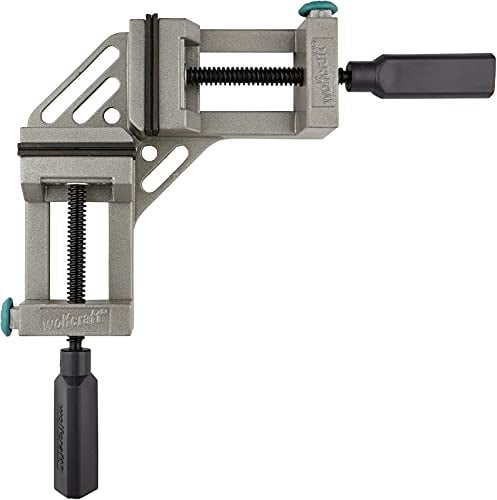 wolfcraft Spannmobil - Eckenspanner I 3415000 I Für vielseitiges und schnelles Spannen - die "dritte Hand" für den Handwerker