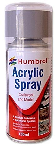 Humbrol AD6135 Sprühlack Acryl Satin 150ml Modellierspray