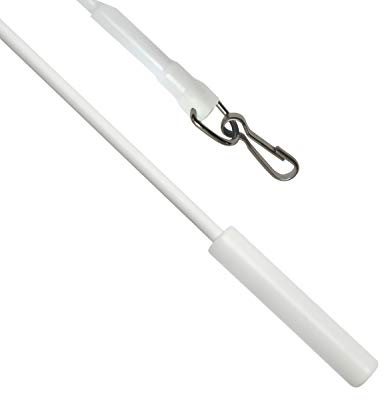 GARDINIA Schleuderstab, Metall, weiß, 75, 2