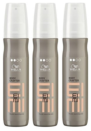 Wella EIMI Body Crafter 3 x 150 ml Volume Styling Volumen-Spray Professionals