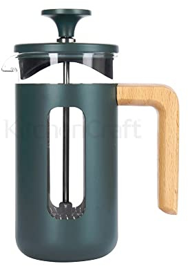 La Cafetière Pisa Edelstahl Cafetiere 3 Tasse Französisch Presse, grün, Geschenkkarton