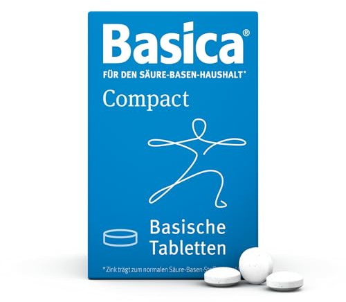 Basica Compact 360 Tabletten / 1er Pack (1 x 150 g) | Normaler Säure-Basen-Haushalt, praktisch unterwegs, vegan, laktosefrei, ohne Zucker, verschiedene Basenmineralien