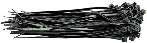 Draper 70391 Nylon-Kabelbinder, 3,6 x 150 mm, Schwarz, 100 Stück